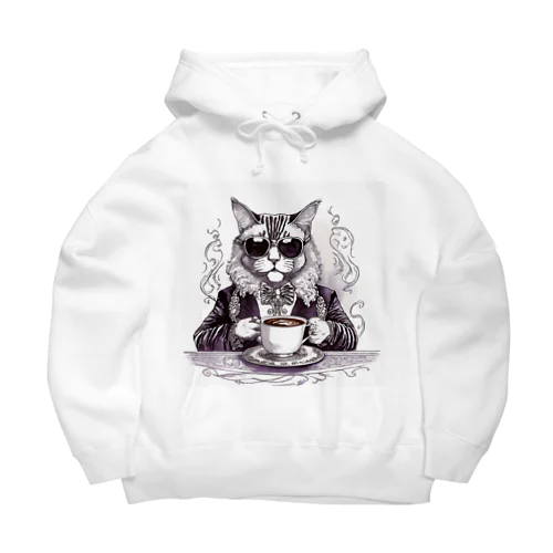 たしなみねこ Big Hoodie