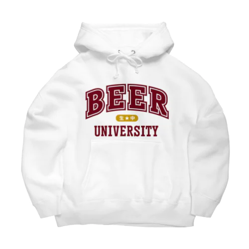 BEER UNIVERSITY ビール大学 エンジ Big Hoodie