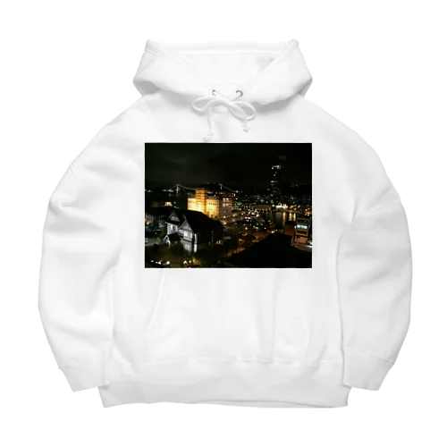 門司港レトロ地区夜景 Big Hoodie