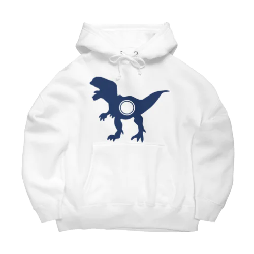 Dinosaurs monogram6 Big Hoodie