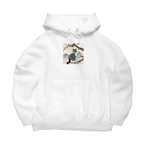 浮世絵猫 Big Hoodie