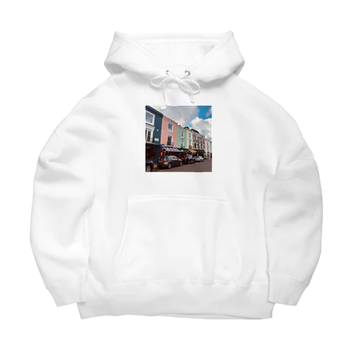 Notting Hillの街並み Big Hoodie