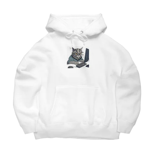 開発者猫 Big Hoodie