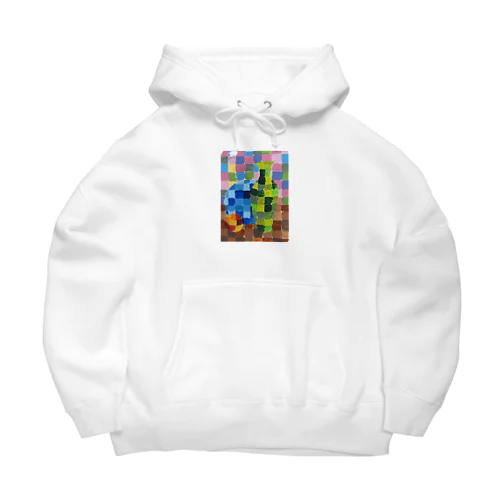 カラフルグリッド・コレクション Big Hoodie