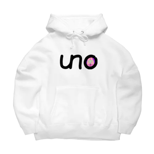 UNOロゴ×ドットビキニヒップ Big Hoodie