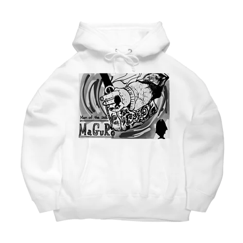 maguro Man of the sea Big Hoodie