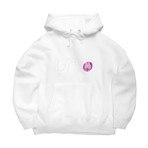 UNOロゴ×ドットビキニヒップ Big Hoodie