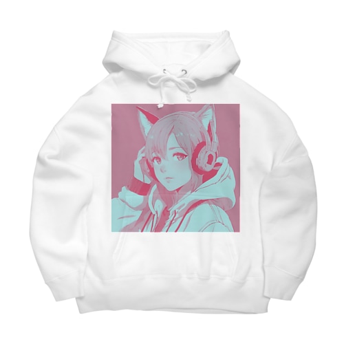 ミスティックキャットN02 Big Hoodie