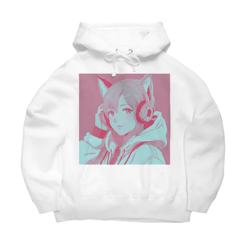 ミスティックキャットN02 Big Hoodie