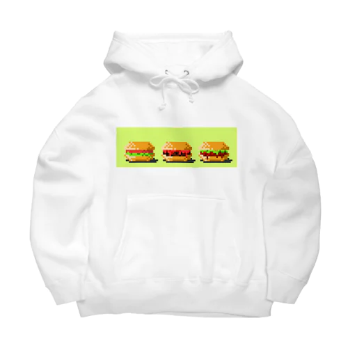 burgers ビッグシルエットパーカー