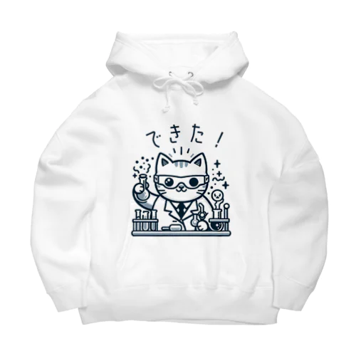 発明家の猫ちゃん Big Hoodie