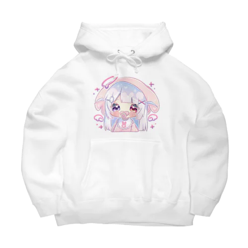 うさ耳パーカーちゃん(ばぶ) Big Hoodie