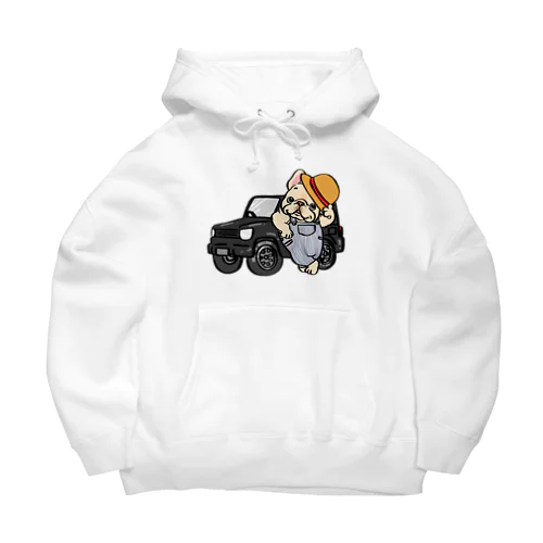 アウトドア大好きフレブルちゃん Big Hoodie