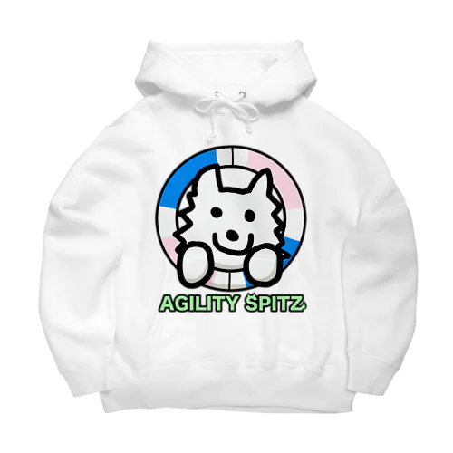 AGILITY SPITZ「タイヤからこんにちは！」 Big Hoodie