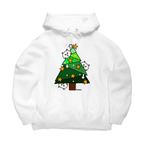 ニャンコの楽しいクリスマス Big Hoodie