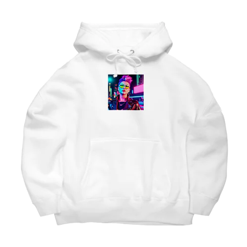 サイバーパンクガール2 Big Hoodie