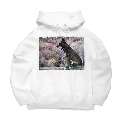 甲斐犬の大あくび Big Hoodie