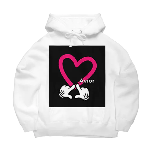 ゆびハートシリーズ♡ Big Hoodie