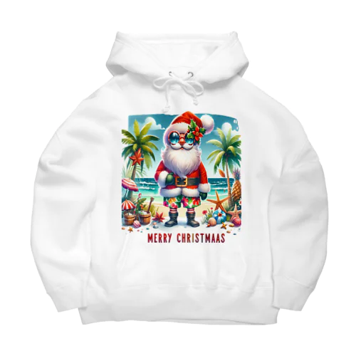 Merry Christmasシリーズ　サンタのサマークリスマス」 Big Hoodie