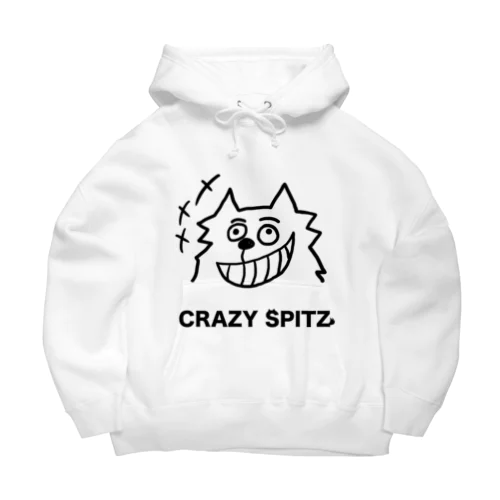 CRAZY SPITZ「HA HA HA」 ビッグシルエットパーカー