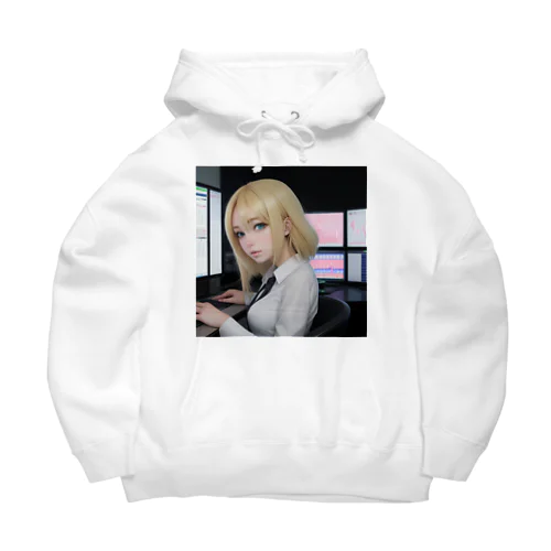 投資家女子 Big Hoodie