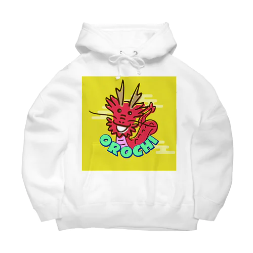 石見神楽_八岐大蛇＠orangered Big Hoodie