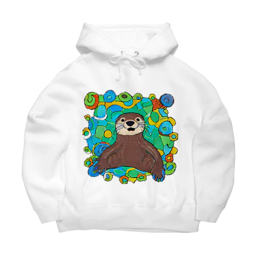 夢幻カワウソくん Big Hoodie