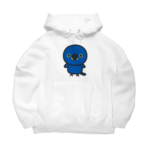 スミレコンゴウインコ Big Hoodie