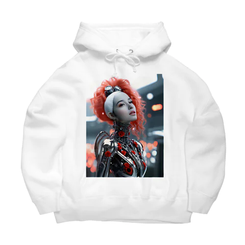 女性ロボット Big Hoodie