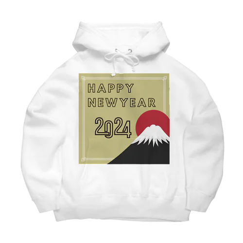 2024年新年デザイン Big Hoodie