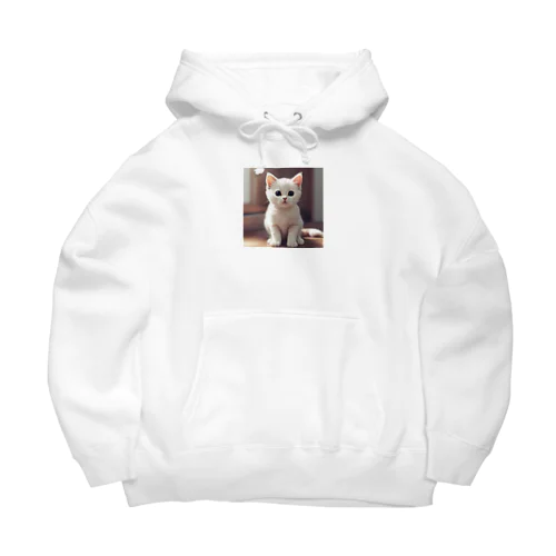 可愛い猫のイラストグッズ♥ Big Hoodie