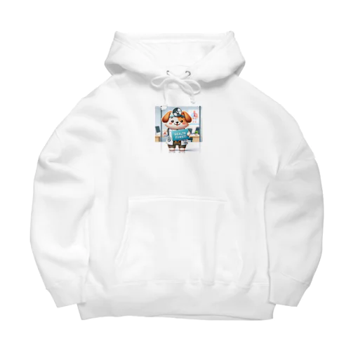 健康第一の犬 Big Hoodie