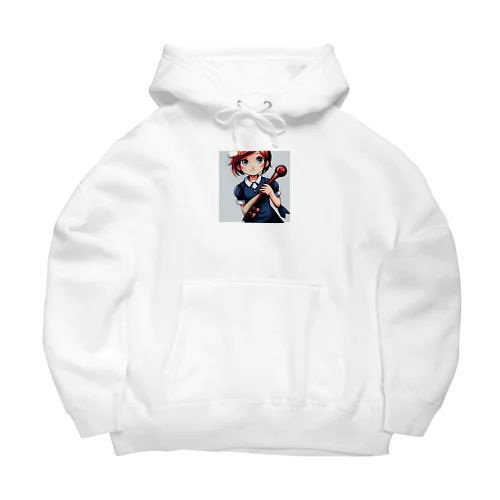 オケ部入団希望の リンちゃん Big Hoodie