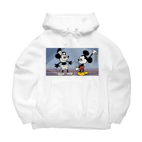 【100個限定】懐かしのミッキー＆ミニー Big Hoodie