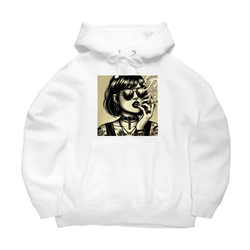 パンク女 Big Hoodie