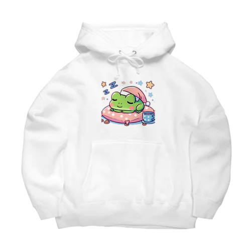 Sleeping frogs(熟睡する蛙) Big Hoodie