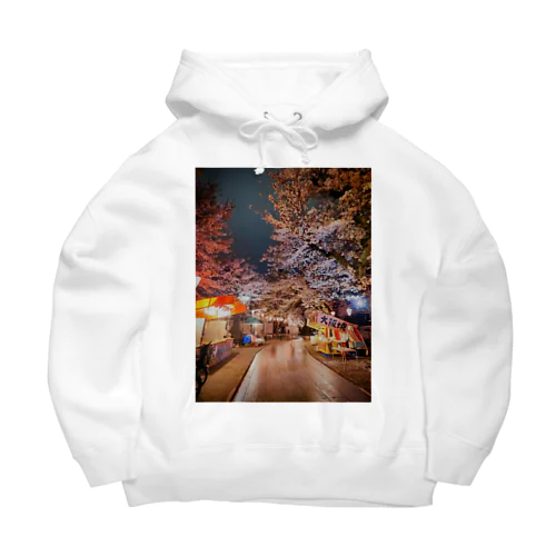 夜桜 Big Hoodie