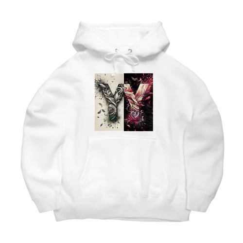 YA'sデザイン『Y Y』 Big Hoodie