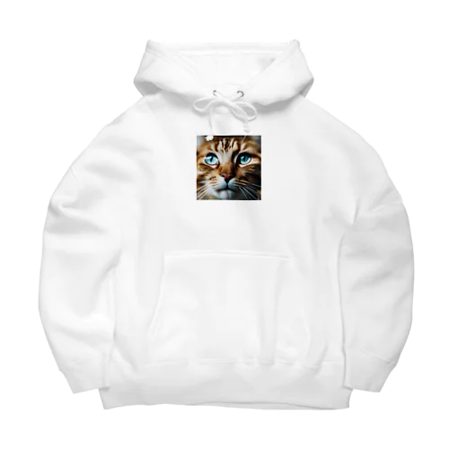 考え事している猫 Big Hoodie