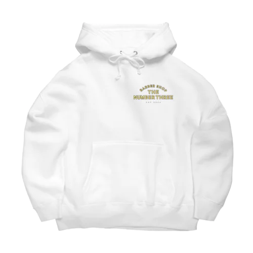 barber shop the number three apparel line Big Hoodie