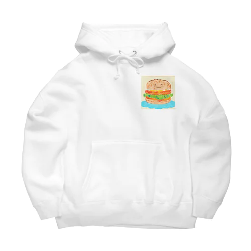 バーガーくん Big Hoodie