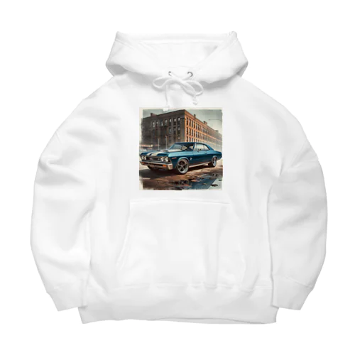 Chevrolet Chevelle　BLUE Big Hoodie