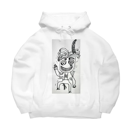 枕子草文 Big Hoodie