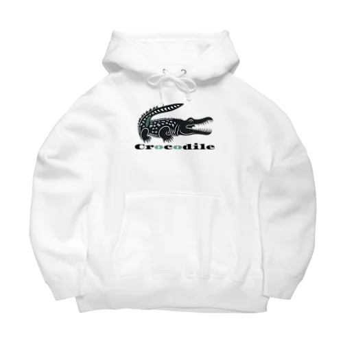 クールでワイルドなあなたを魅了するクロコダイル Big Hoodie