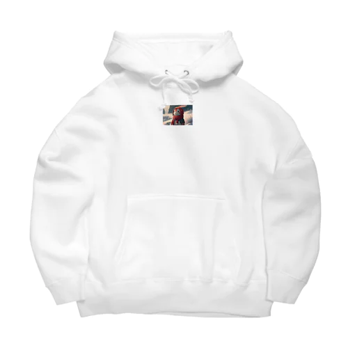 雪国のウサギ Big Hoodie