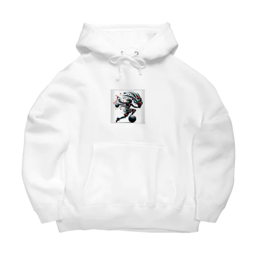 芸術的なバスケットボール Big Hoodie