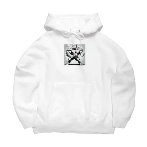 スーパーキャット！筋肉隆々のマッチョ猫が登場！ Big Hoodie