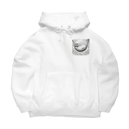 カピバラのお昼寝 Big Hoodie