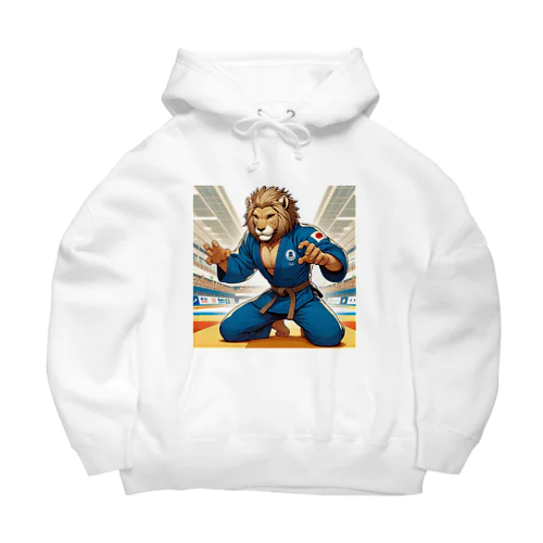 ライオン柔道師範 Big Hoodie