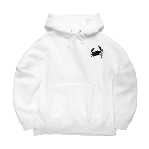 カニ拓　ワンポイント Big Hoodie